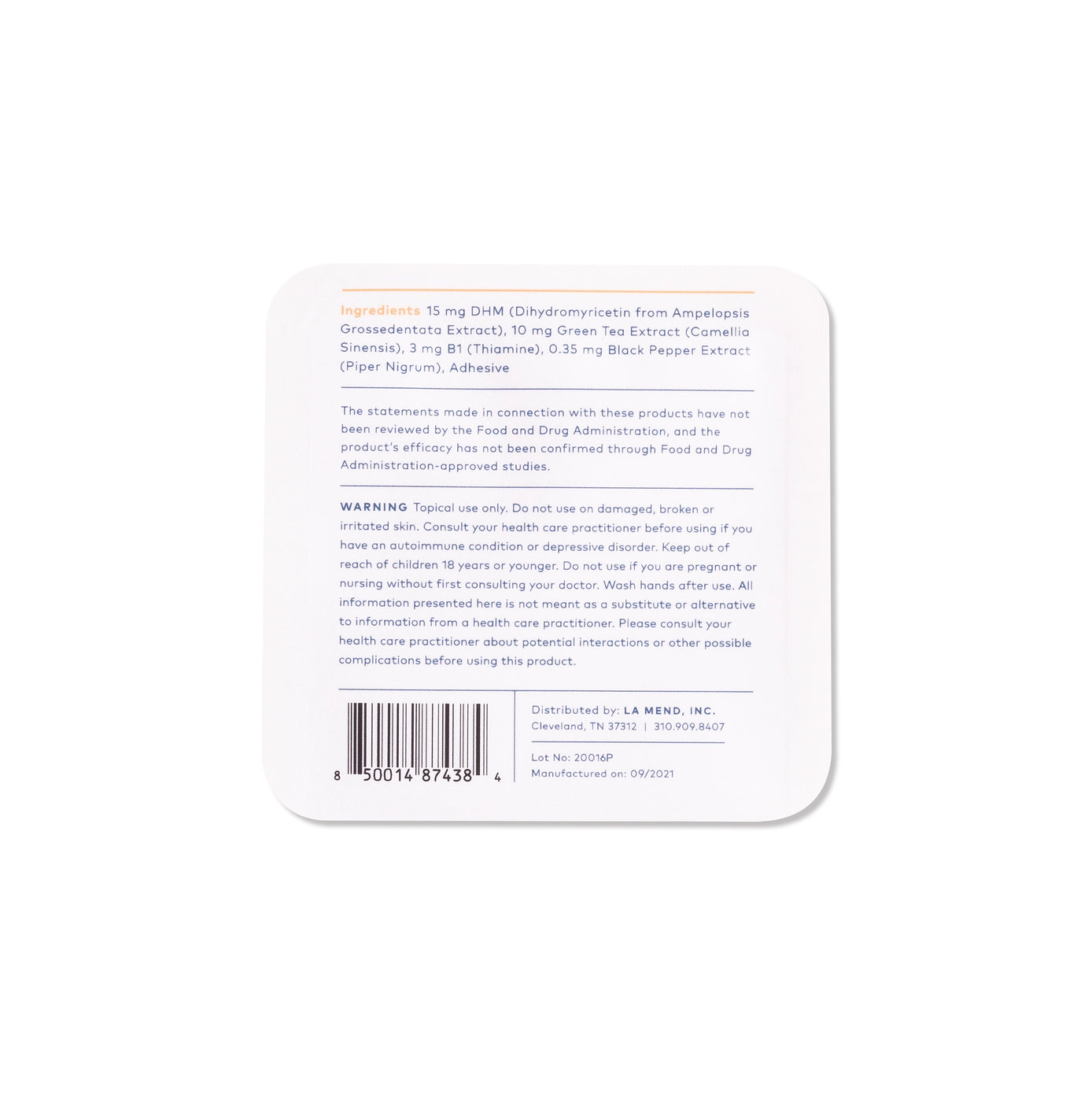 Rescue Patch (Single)