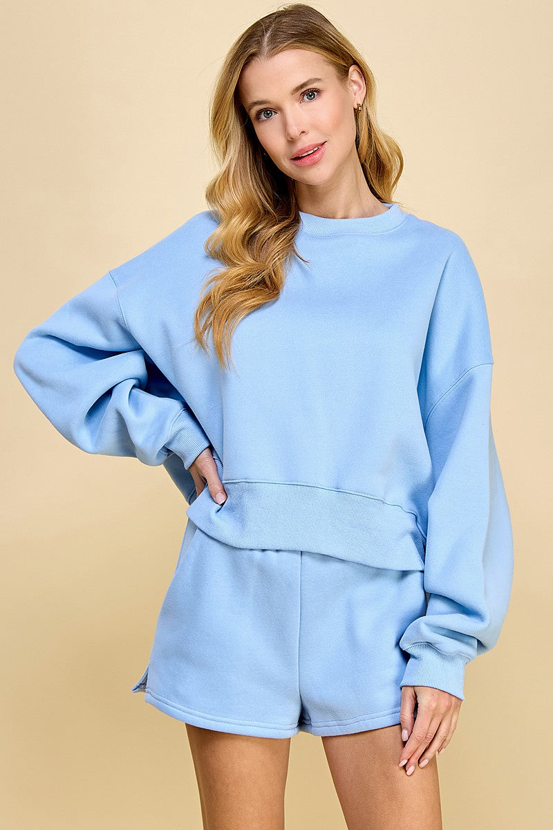 Drop Shoulder Sweatshirt