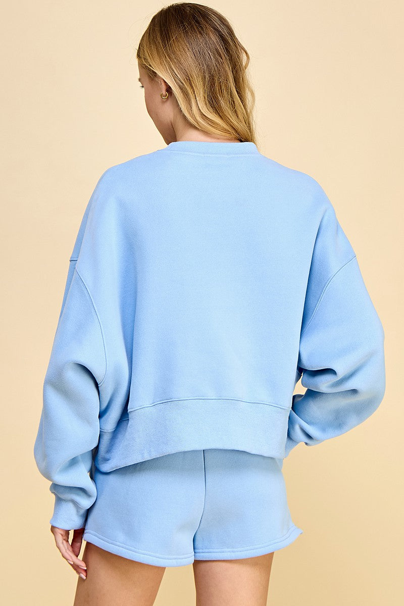 Drop Shoulder Sweatshirt