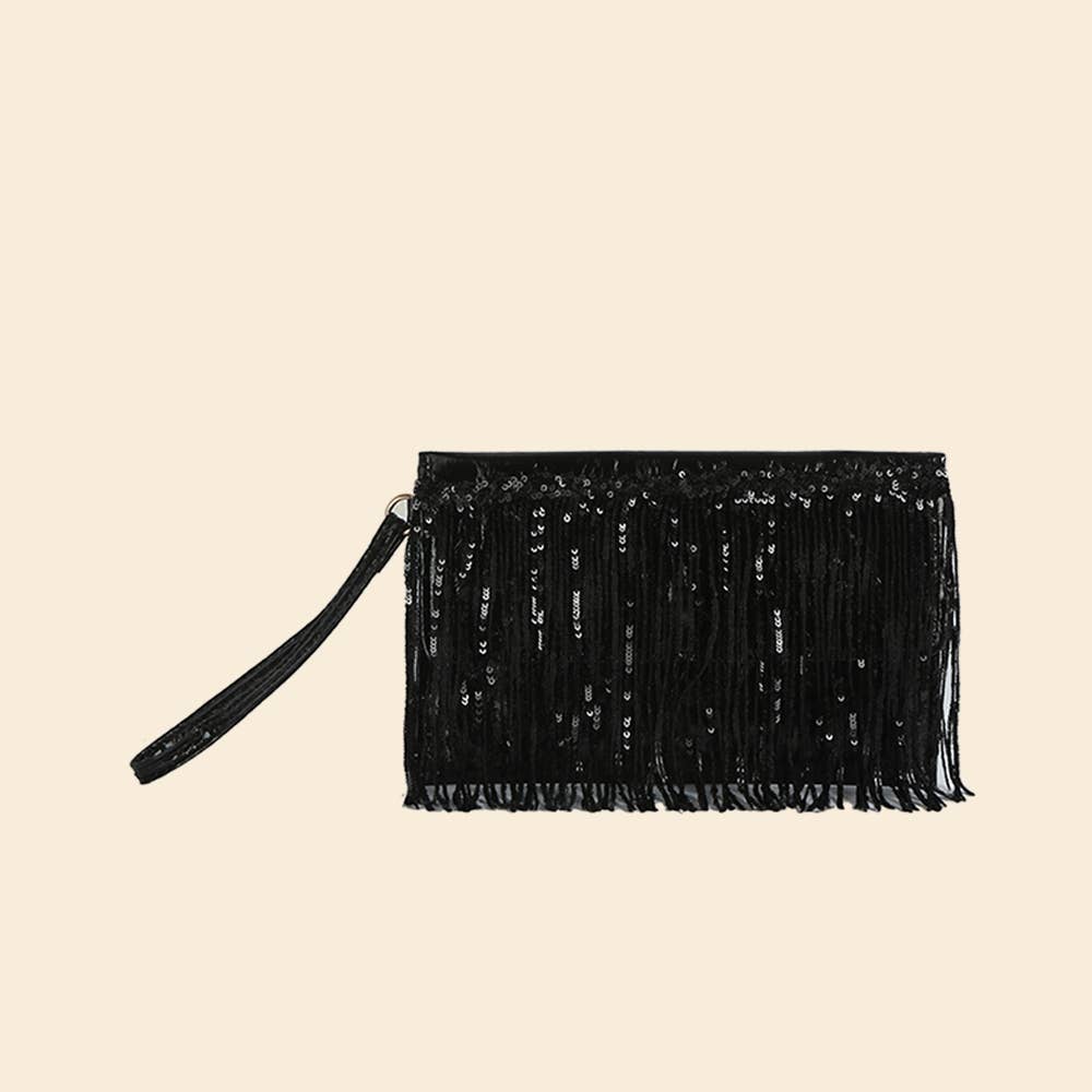 Anarchy StreetFringe Clutch - Polish Boutique