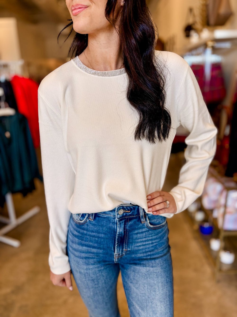 Baby PinkAnita Sweater - Polish Boutique