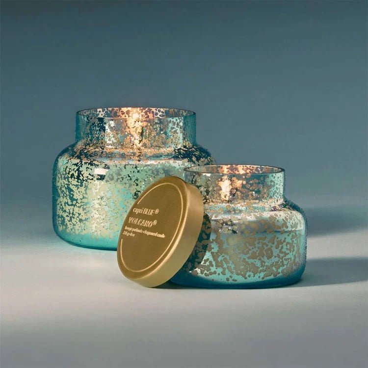 Capri BlueAqua Opaline Candle - Polish Boutique