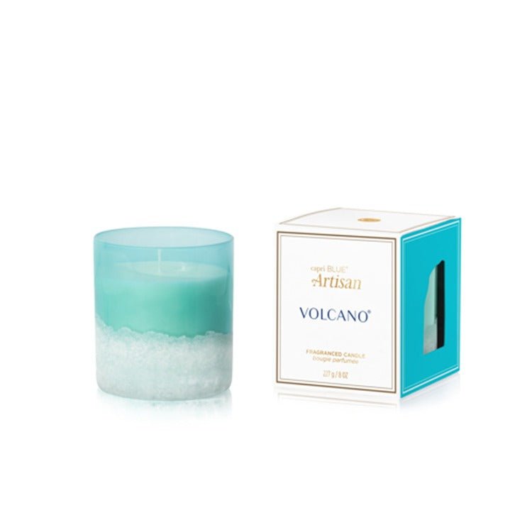 Capri BlueArtisan Luce d'Amalfi Boxed Tumbler Candle, Volcano 8oz - Polish Boutique