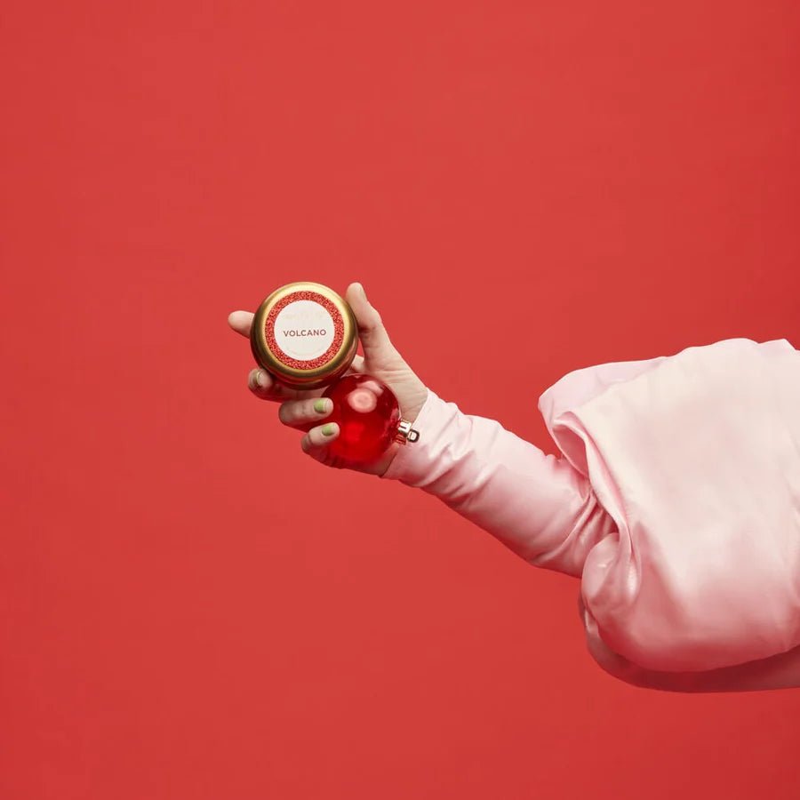 Capri BlueGlam Candle, Holiday Mini - Polish Boutique