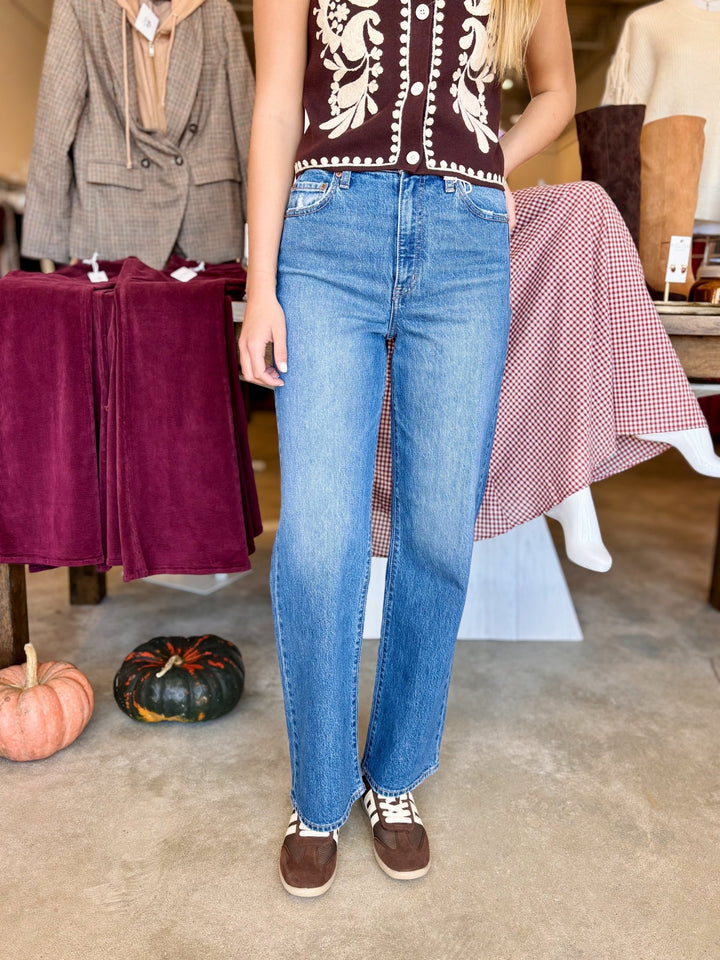 Daze DenimCity Straight Jean - Polish Boutique