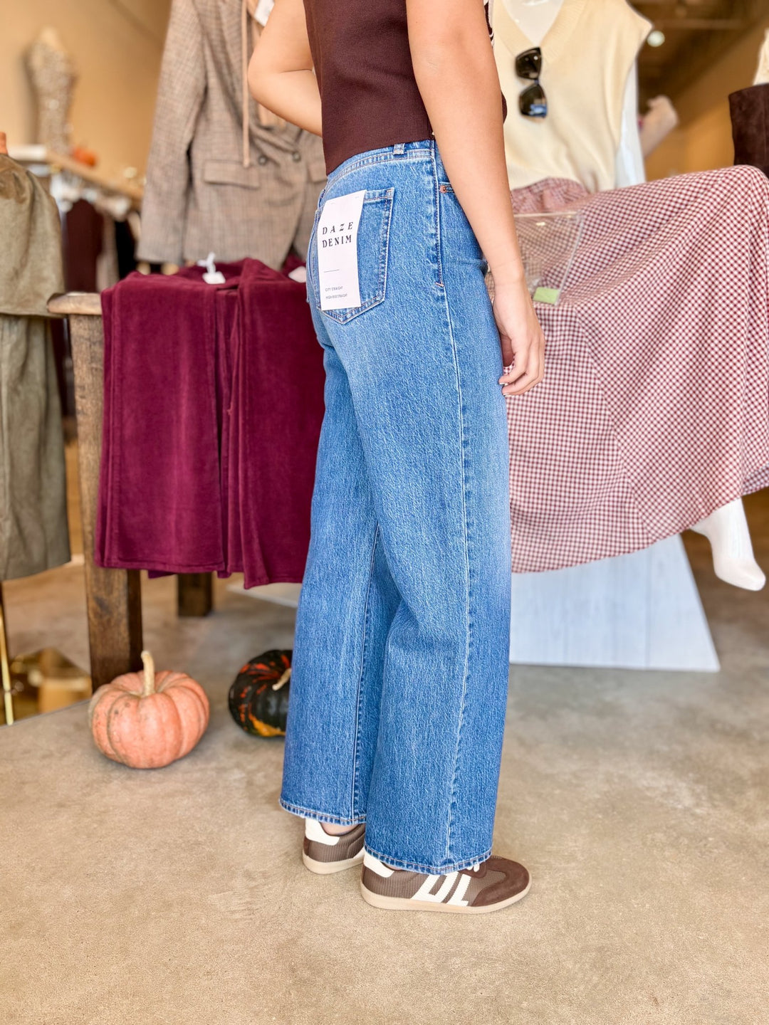 Daze DenimCity Straight Jean - Polish Boutique