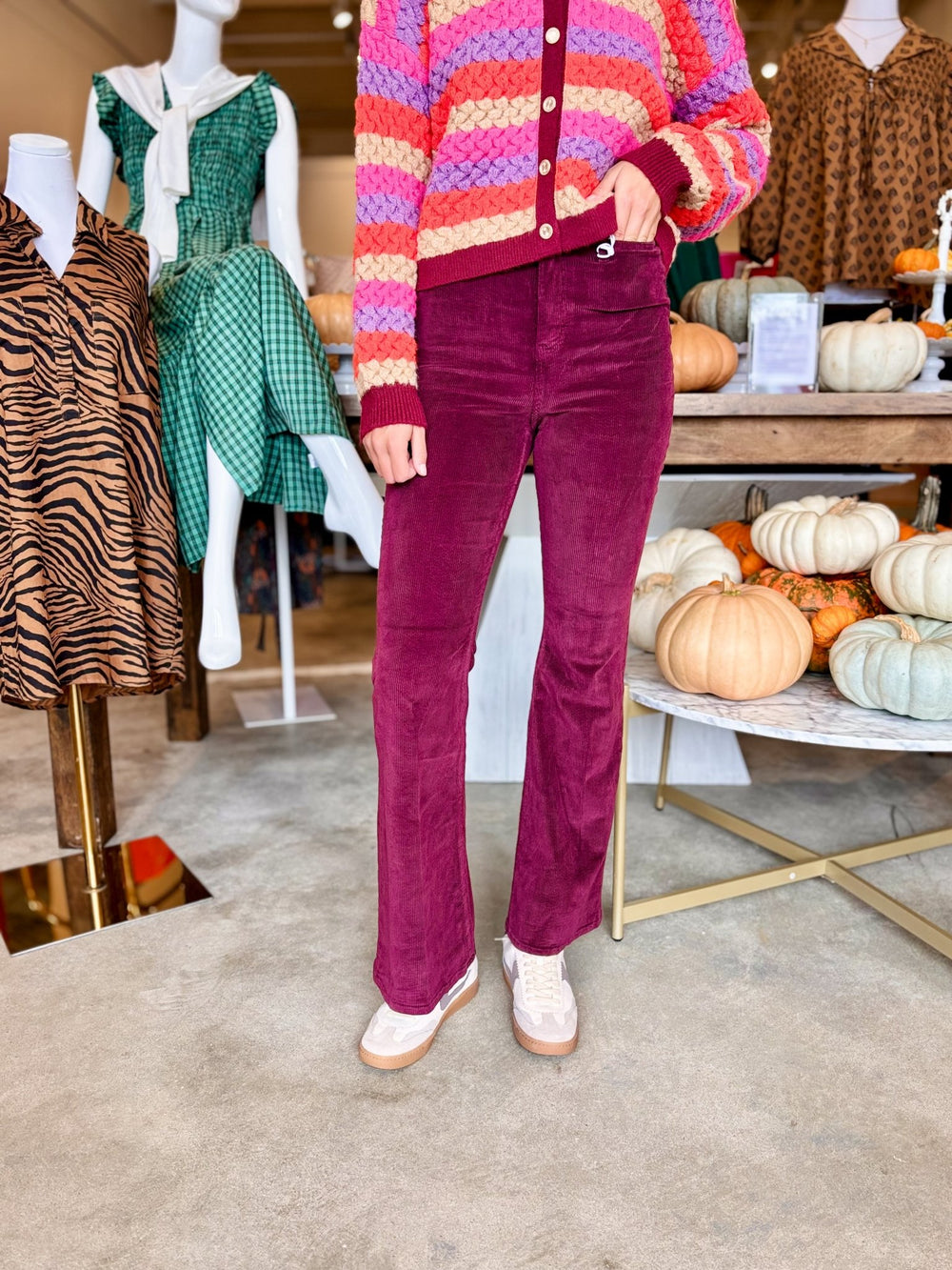 Daze DenimSunset Flare Corduroy - Polish Boutique