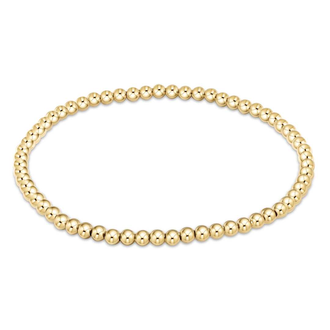 e. newtonClassic Gold 3mm Bracelet - Polish Boutique