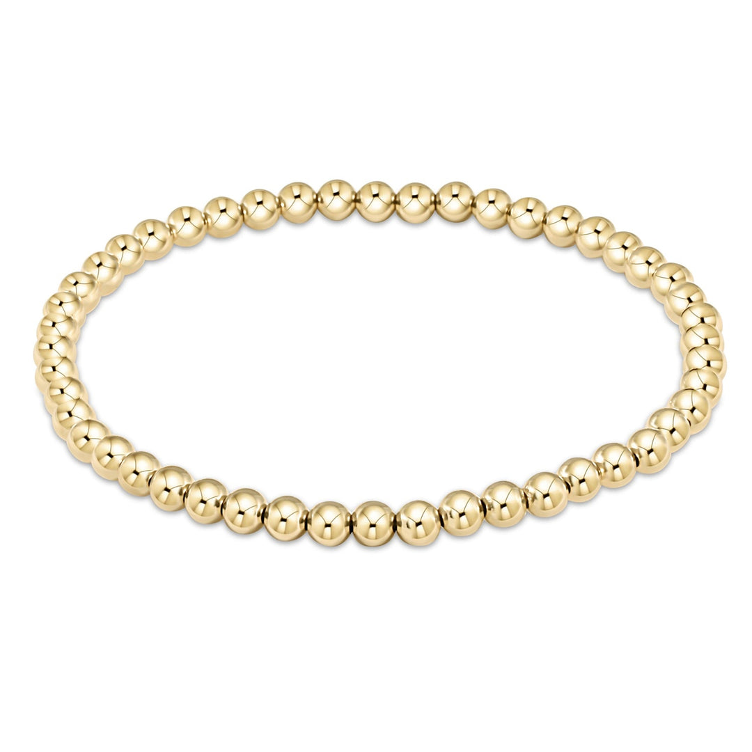 e. newtonClassic Gold 4mm Bracelet - Polish Boutique