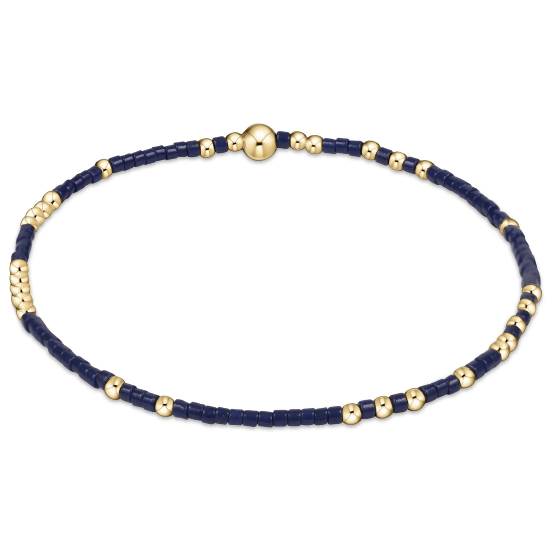 e. newtonGameday Hope Unwritten Extends Bracelet - Matte Navy - Polish Boutique