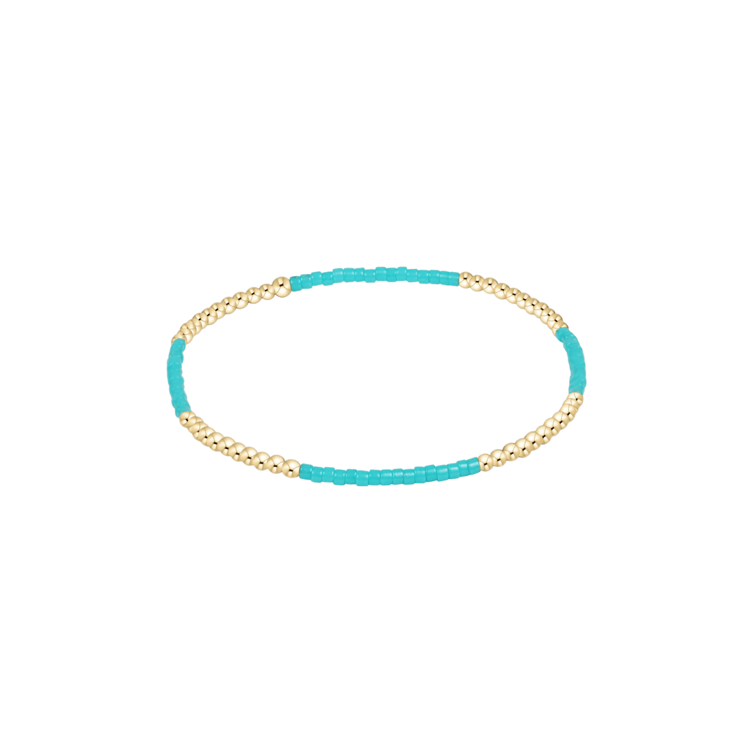 e. newtonHope Blissful Bracelet - Turquoise - Polish Boutique