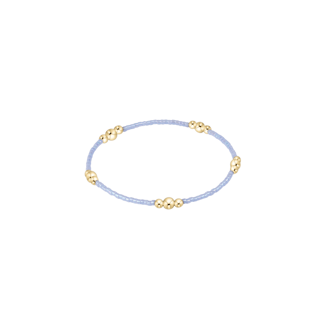 e. newtonHope Purpose Gold Bracelet - Ocean Mist - Polish Boutique