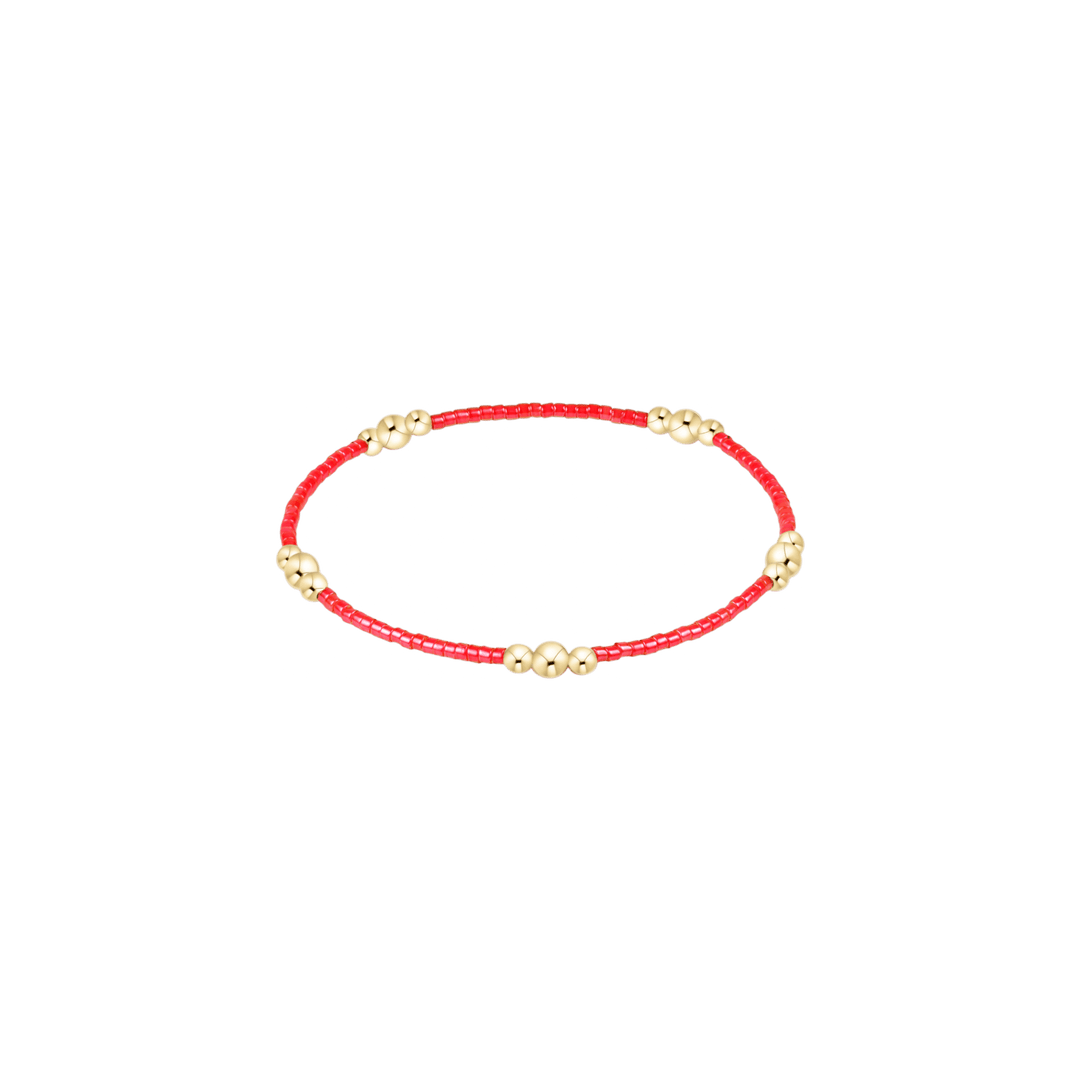 e. newtonHope Purpose Gold Bracelet - Sherbert - Polish Boutique