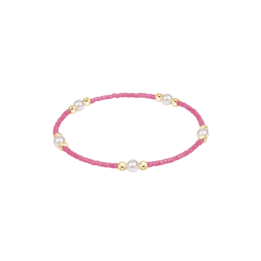 e. newtonHope Purpose Pearl Bracelet - Bubblegum - Polish Boutique
