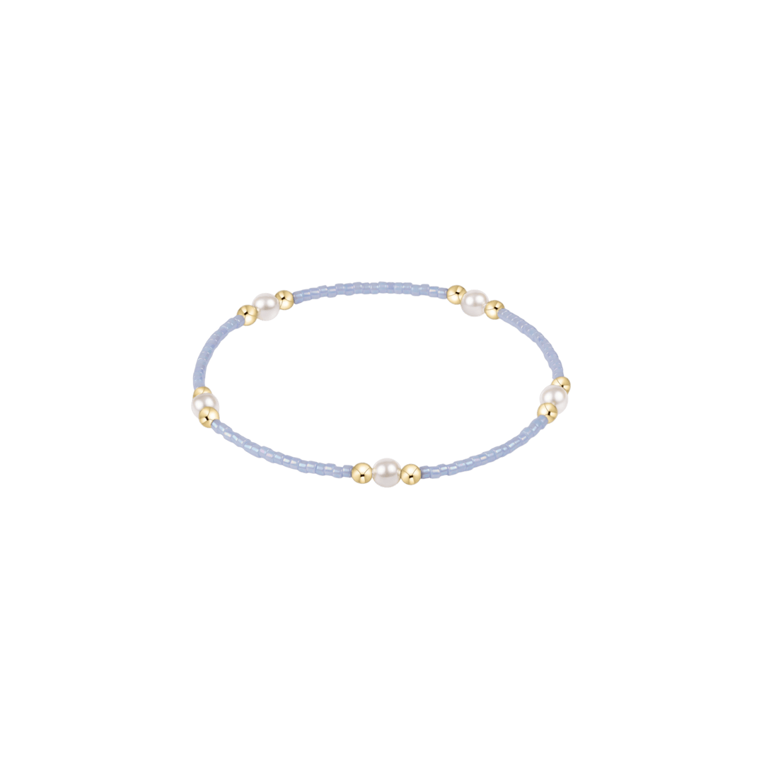 e. newtonHope Purpose Pearl Bracelet - Ocean Mist - Polish Boutique