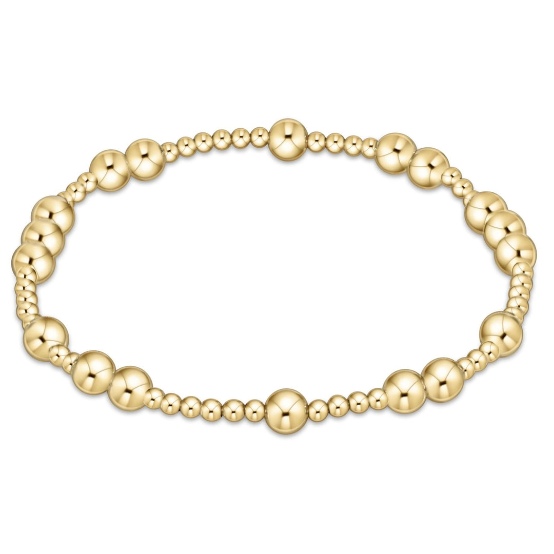 e. newtonHope Unwritten Gold 5mm Bracelet - Polish Boutique