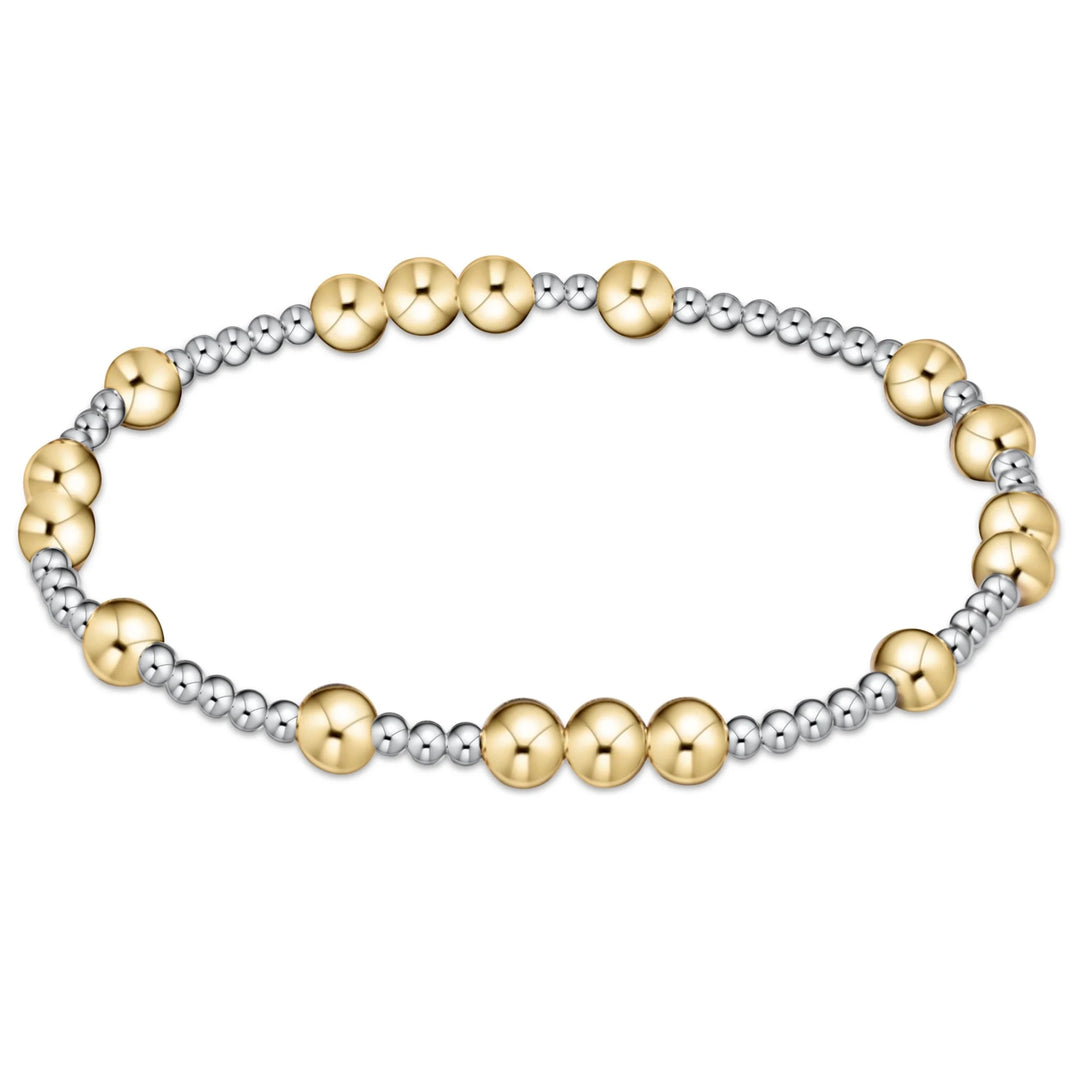 e. newtonHope Unwritten Mixed Metal 5mm Bracelet - Polish Boutique