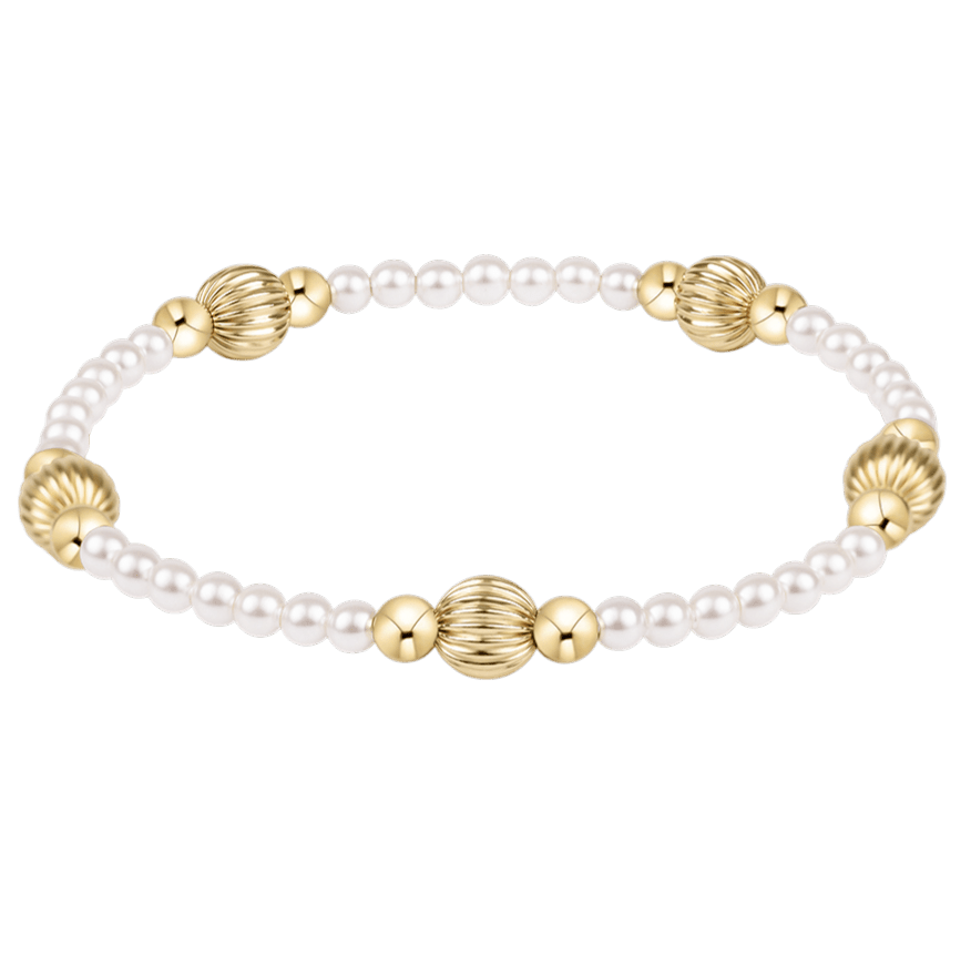 e. newtonPurpose Dignity 6mm Pearl Bracelet - Polish Boutique