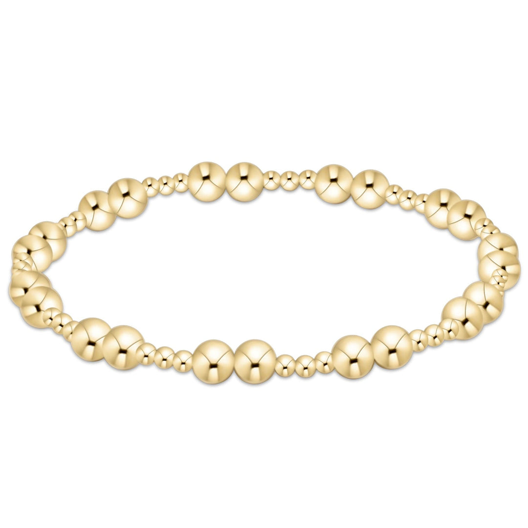 e. newtonTogether Gold 5mm Bracelet - Polish Boutique