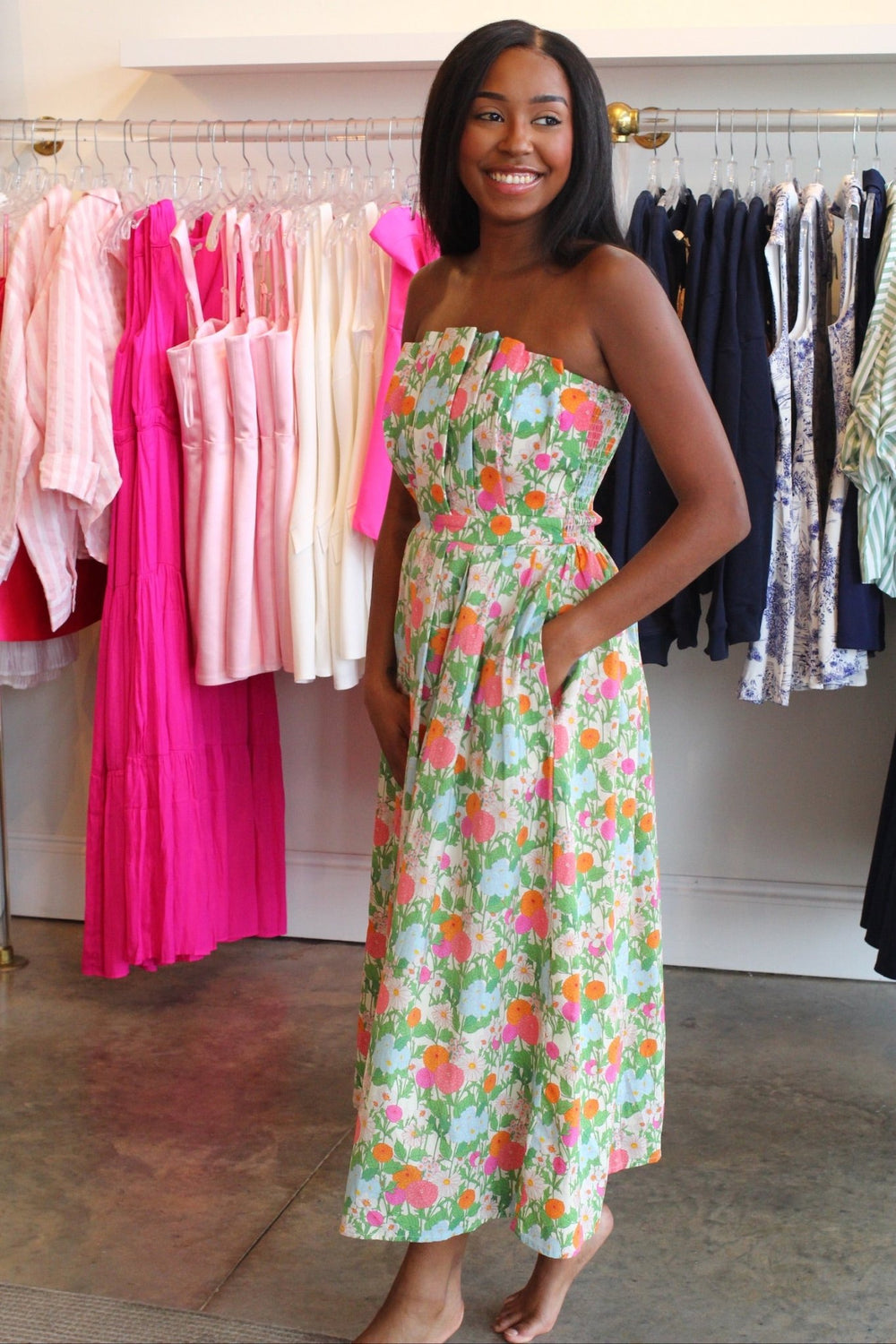 EntroMarigold Dress - Polish Boutique