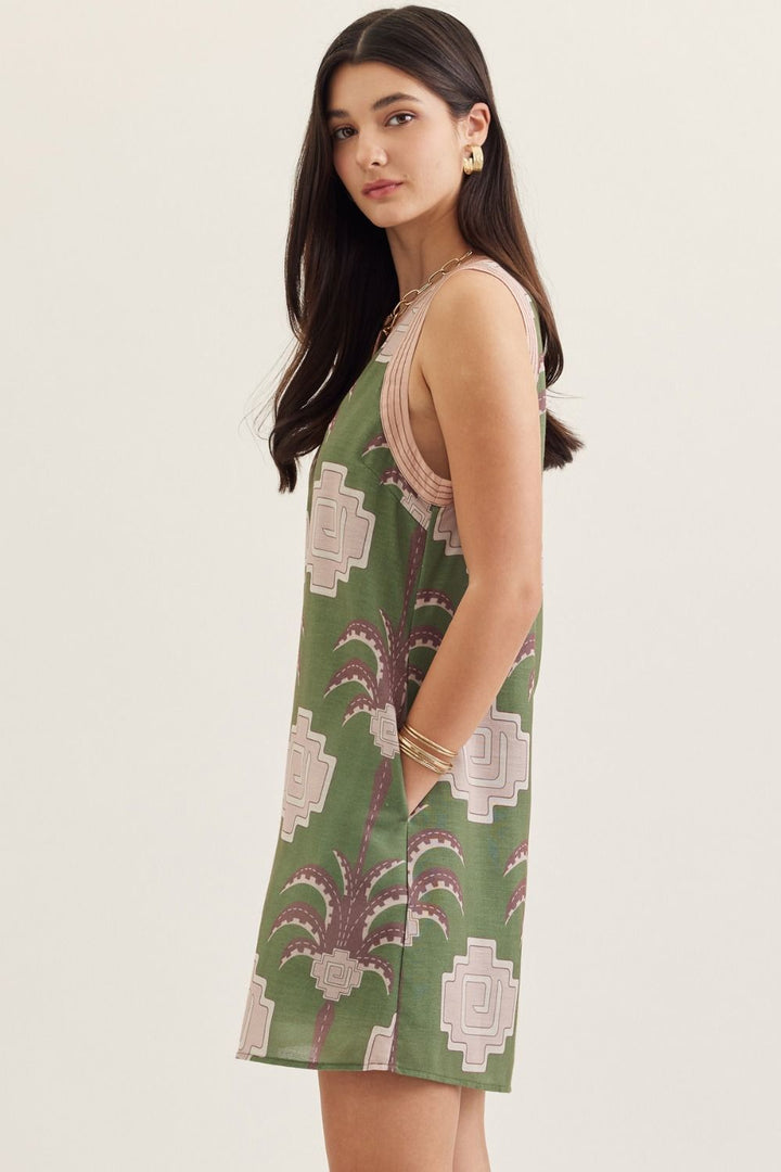 EntroPalm Dress - Polish Boutique