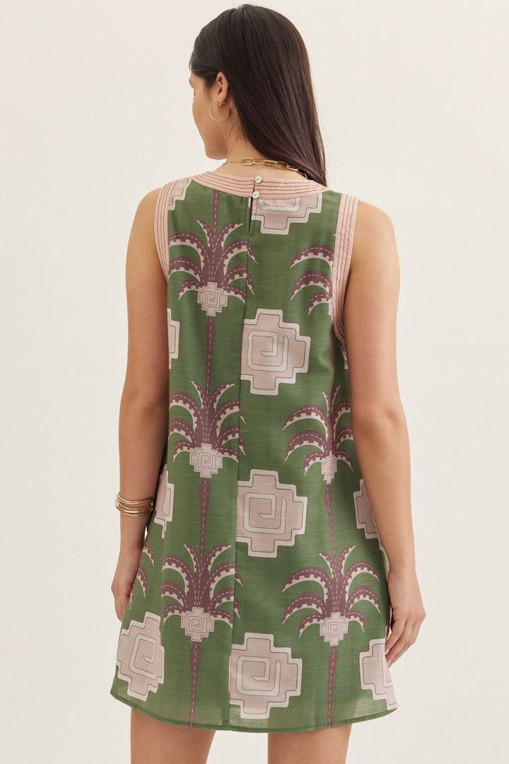 EntroPalm Dress - Polish Boutique