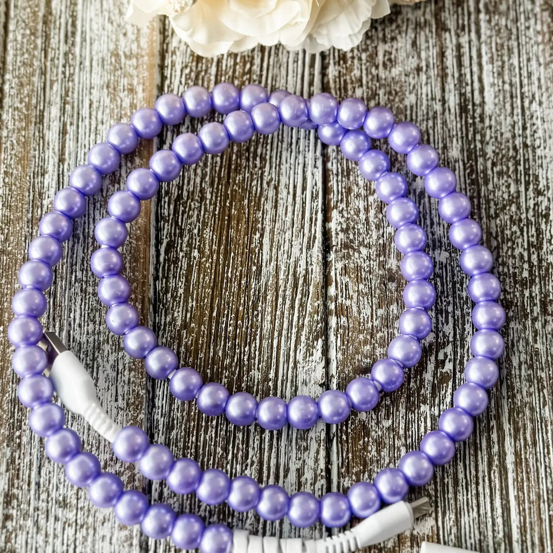 FaireLavender Pearl Phone Charger - Polish Boutique