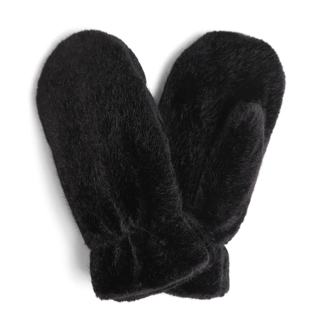 Fashion CityFur Mittens - Polish Boutique