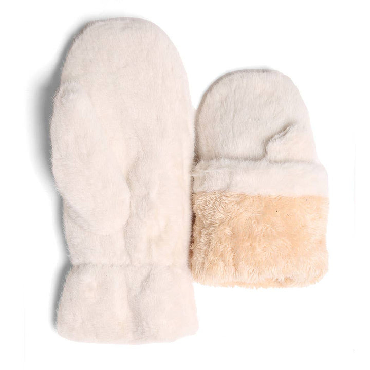 Fashion CityFur Mittens - Polish Boutique