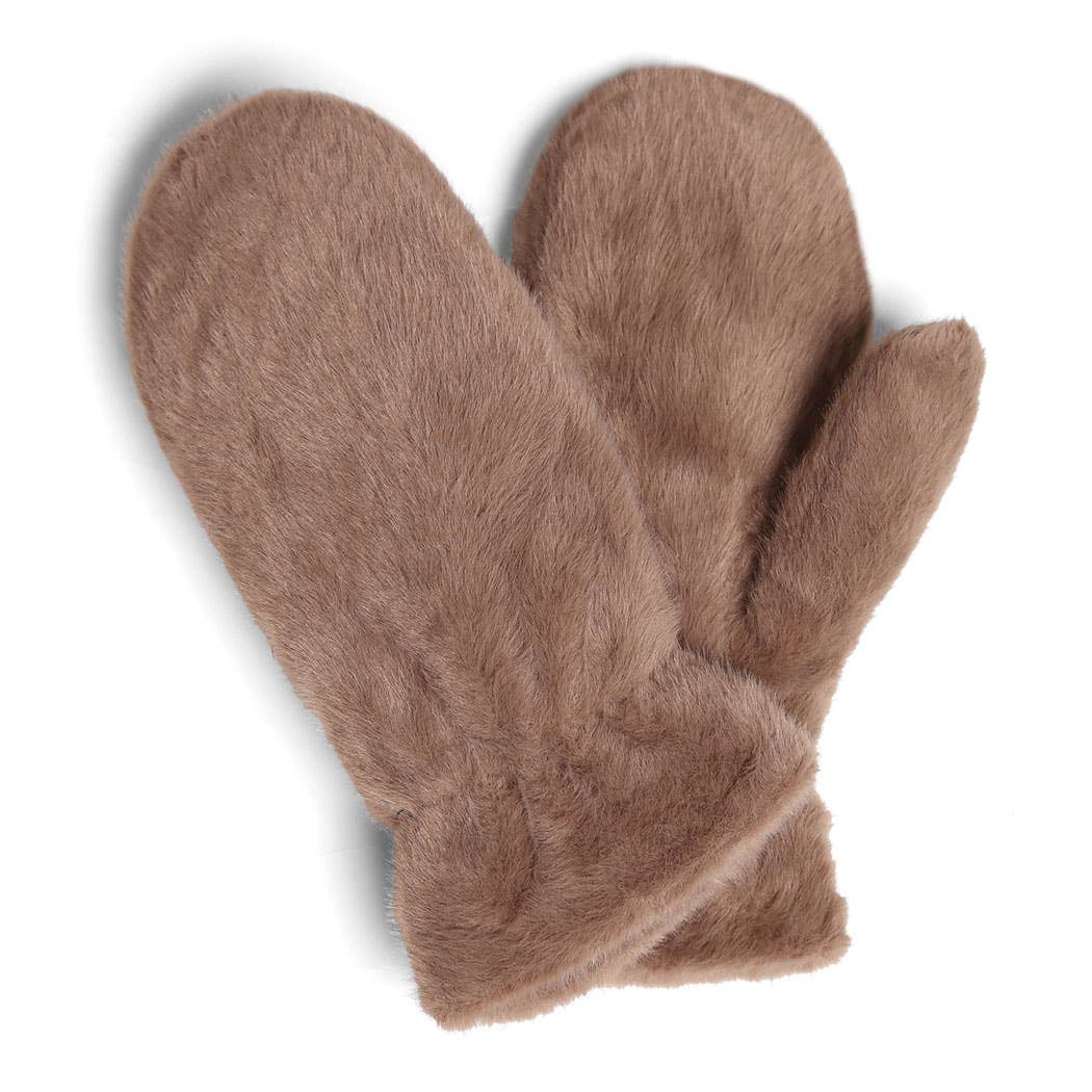 Fashion CityFur Mittens - Polish Boutique