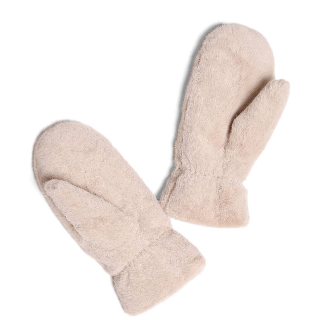 Fashion CityFur Mittens - Polish Boutique