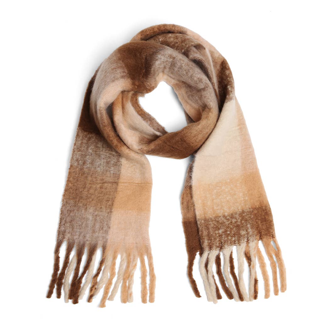 Fashion CityPlaid Scarf - Polish Boutique