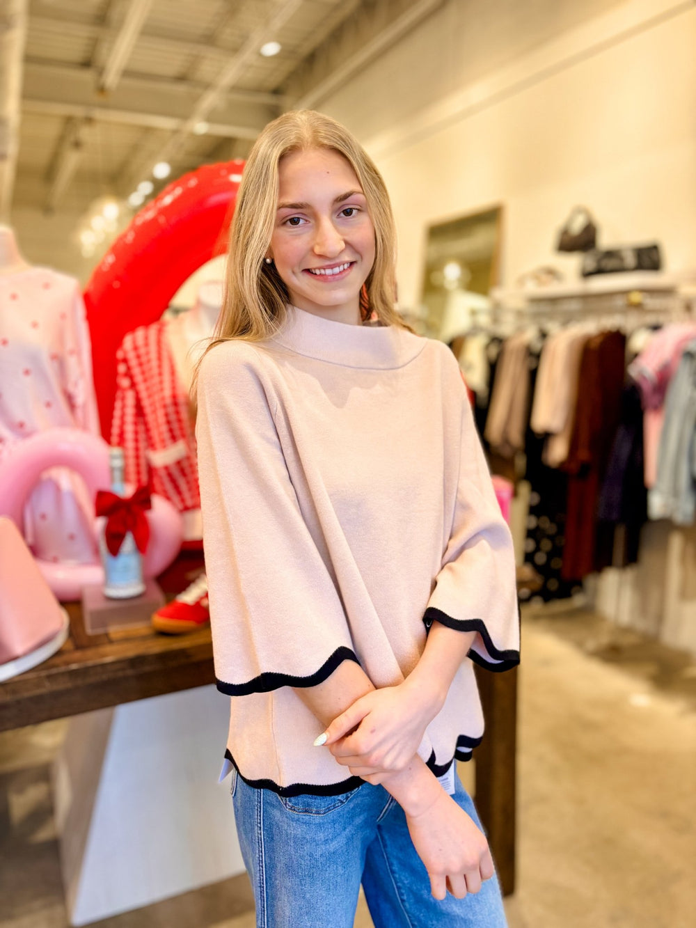 FateCollins Scallop Sweater - Polish Boutique