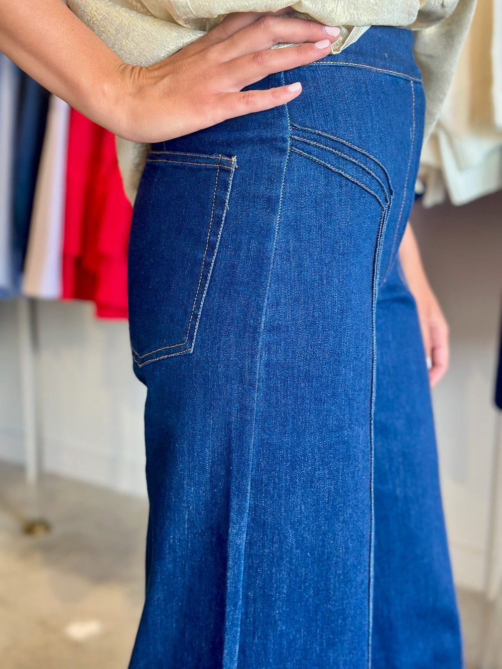 FATEFaye Flare Jean - Polish Boutique