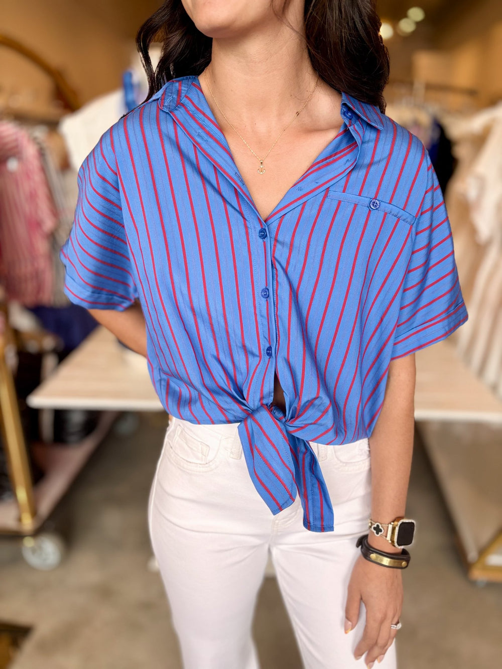 FRNCHCarmelle Blouse - Polish Boutique