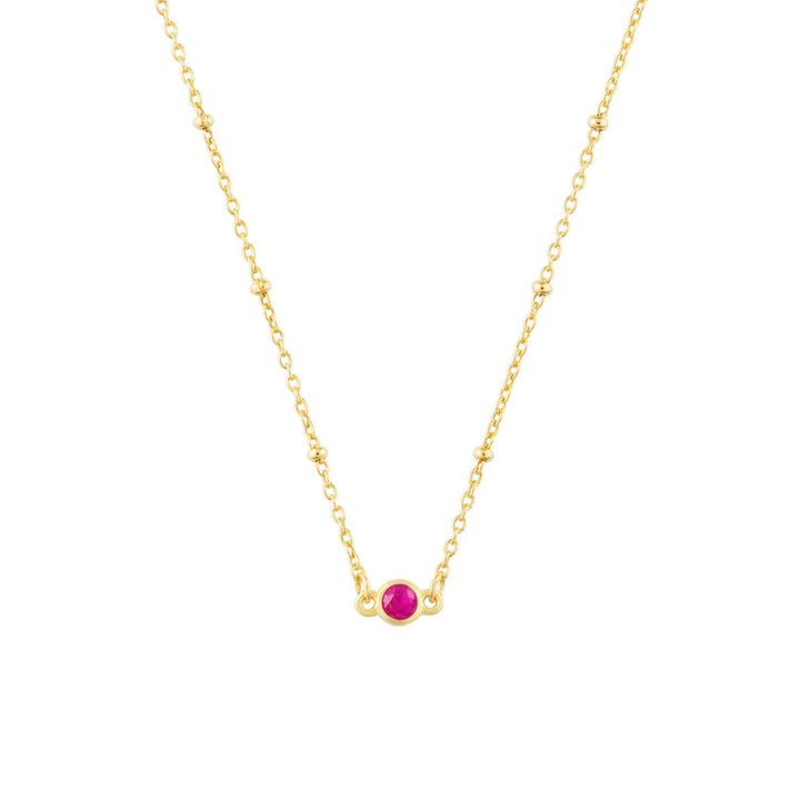 FYBBirthstone Necklace - Polish Boutique