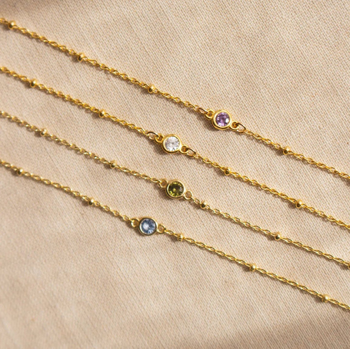 FYBBirthstone Necklace - Polish Boutique