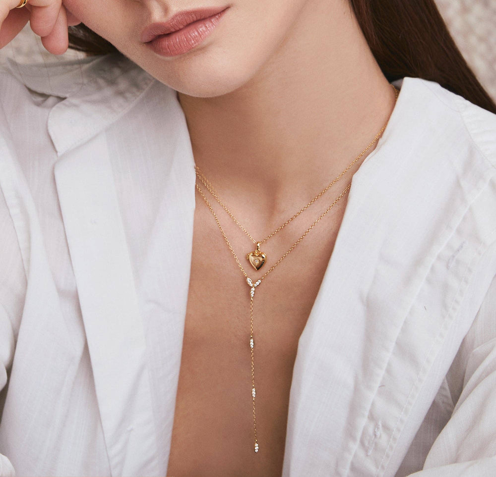 FYBChiara Lariat Necklace - Polish Boutique