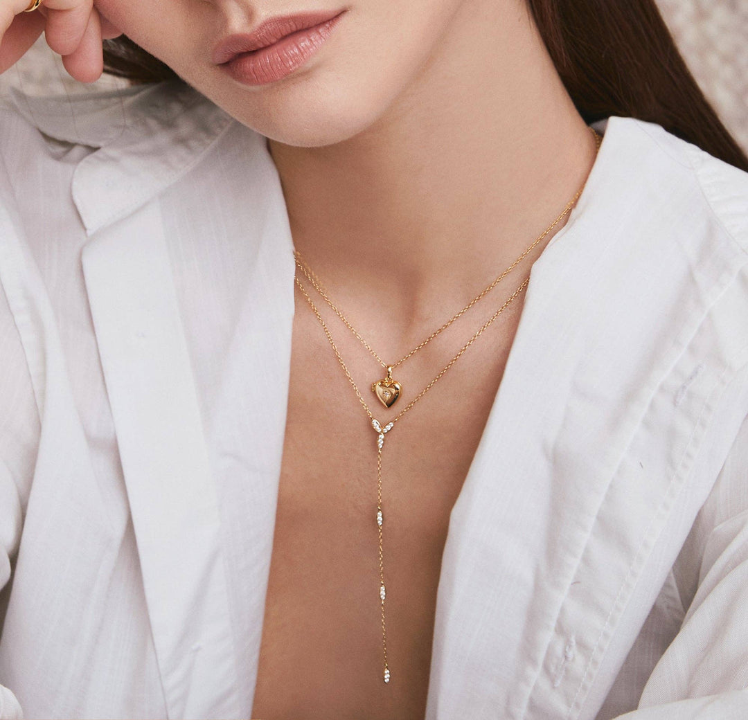 FYBChiara Lariat Necklace - Polish Boutique