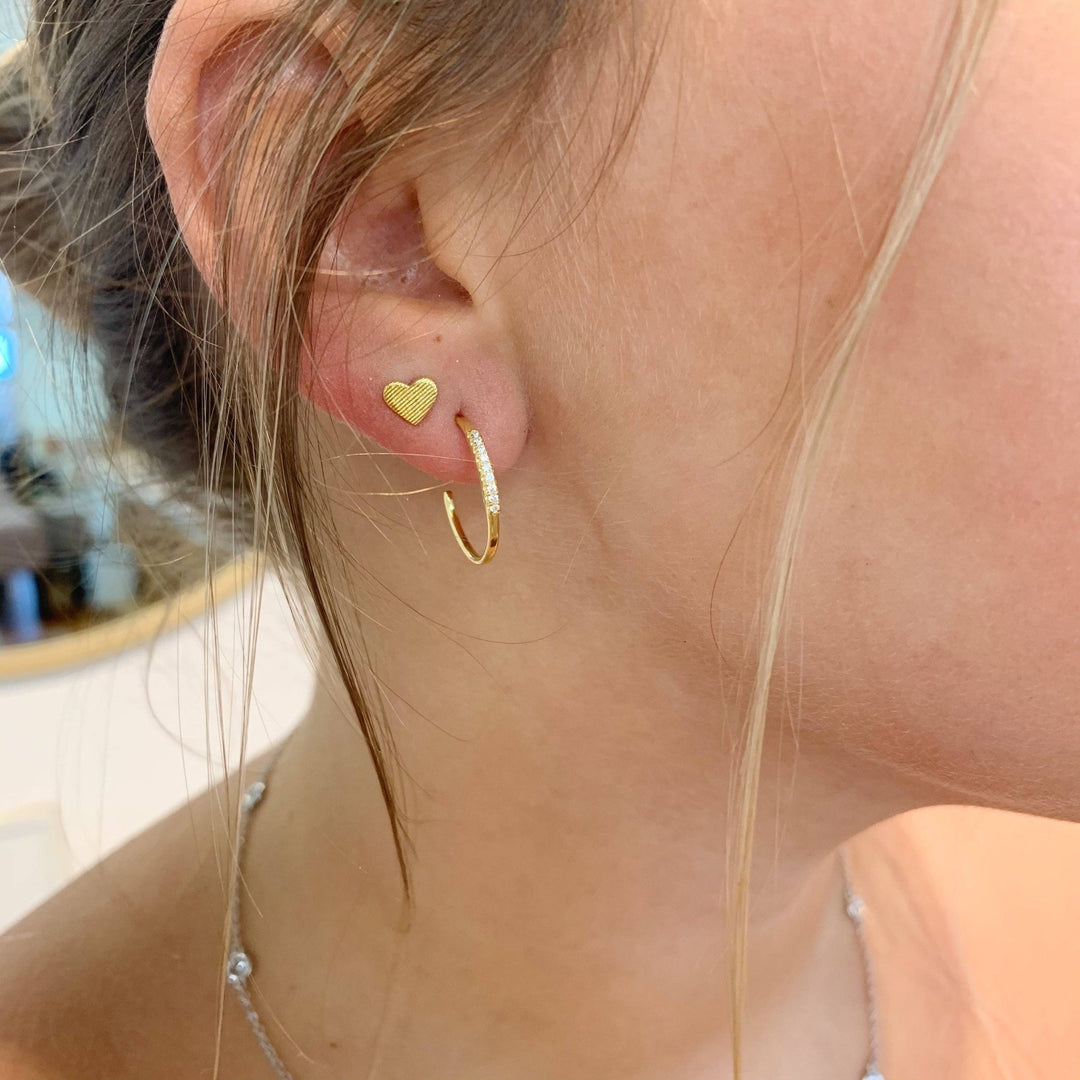 FYBHeart Studs - Polish Boutique
