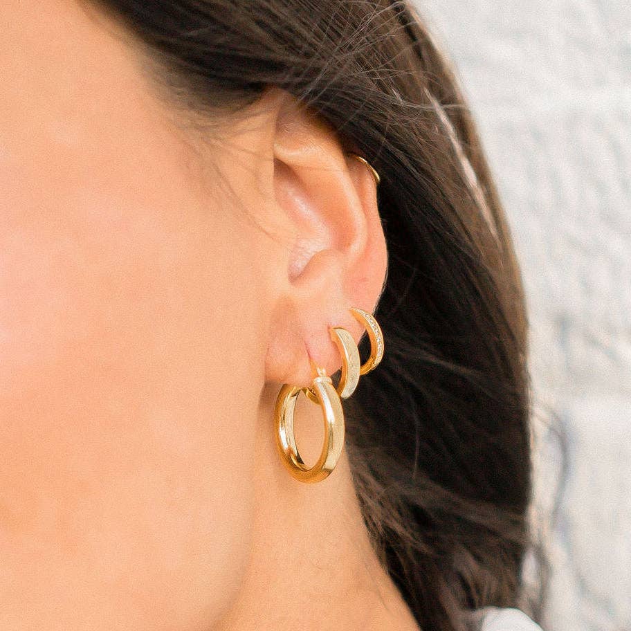 FYBIsla Hoops - Polish Boutique
