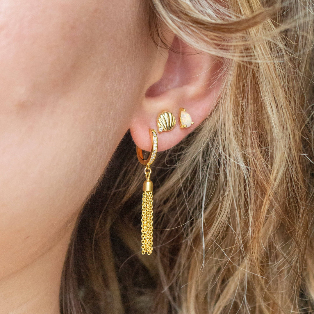 FYBSeashell Studs - Polish Boutique