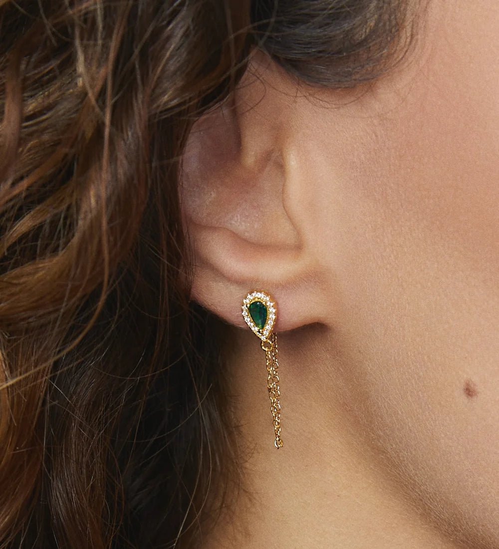 FYBSimone Chain Studs - Polish Boutique