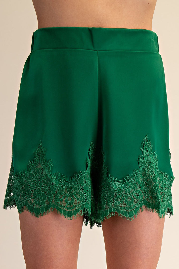 GlamLace Shorts - Polish Boutique