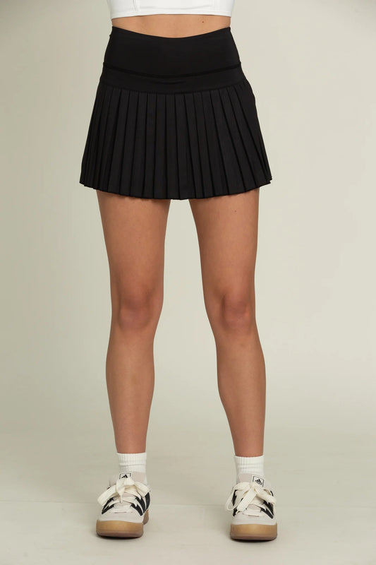 Gold Hinge15" Tennis Skirt - Polish Boutique