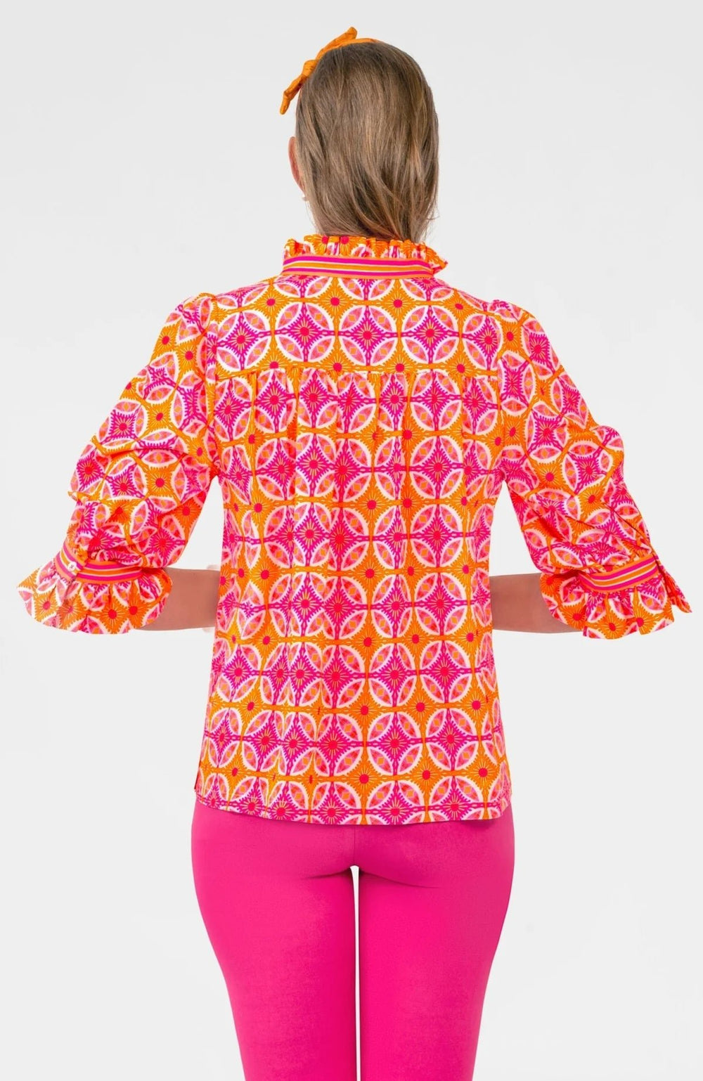 Gretchen ScottRuffleneck Tunic - Polish Boutique
