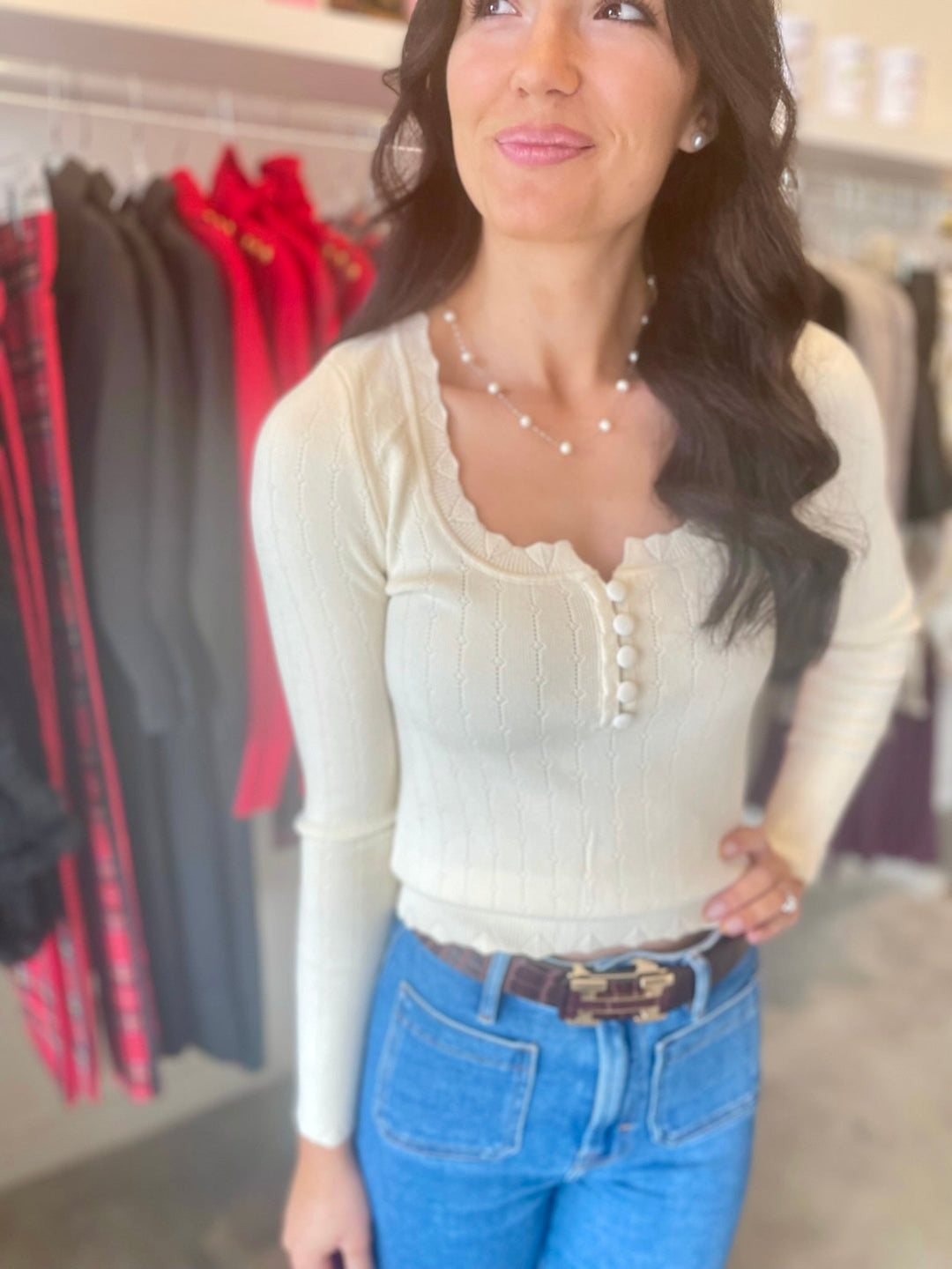 HeartloomBobbie Top - Polish Boutique