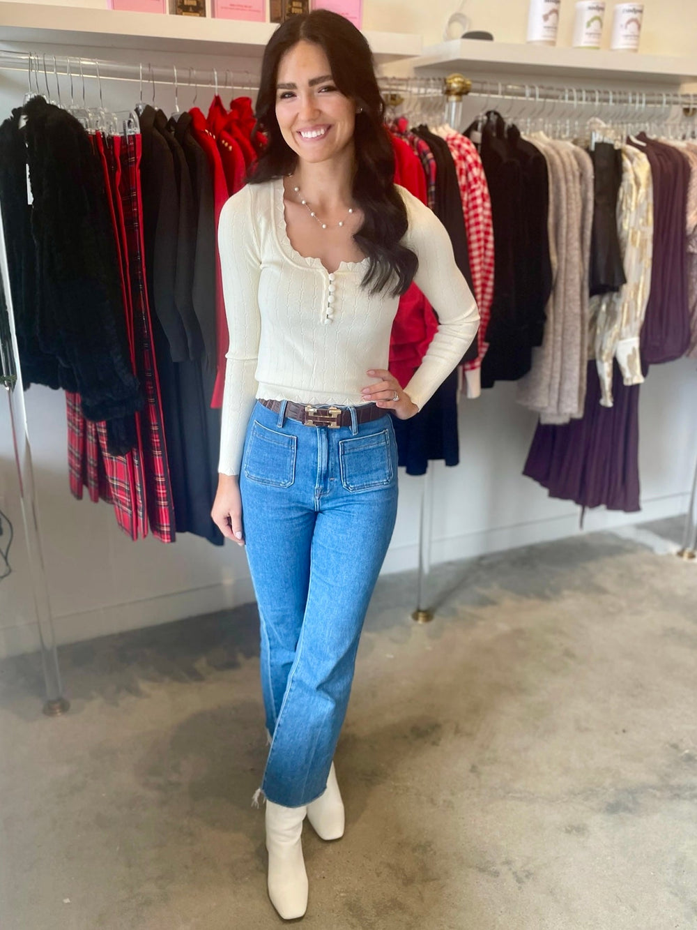 HeartloomBobbie Top - Polish Boutique