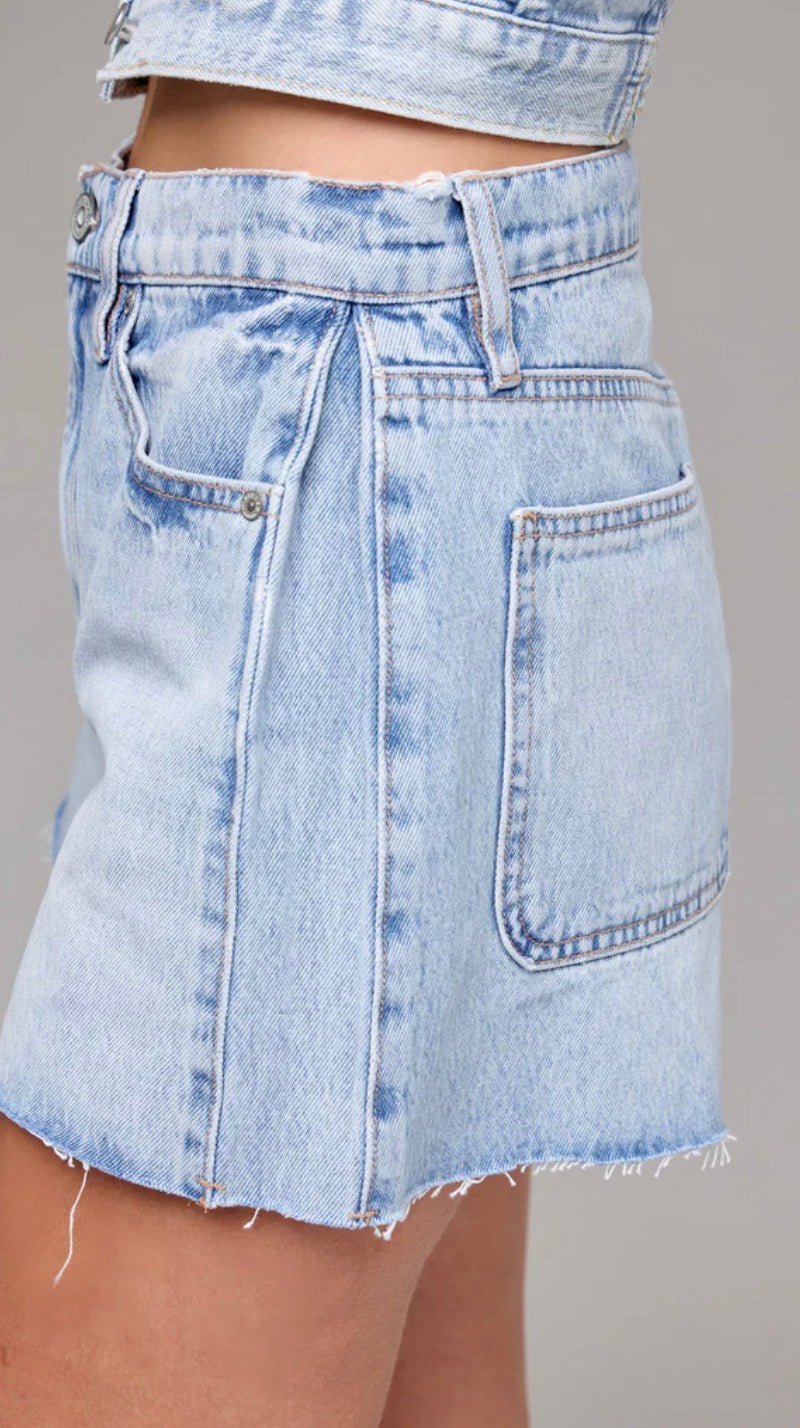 Hidden JeansAva Denim Short - Polish Boutique