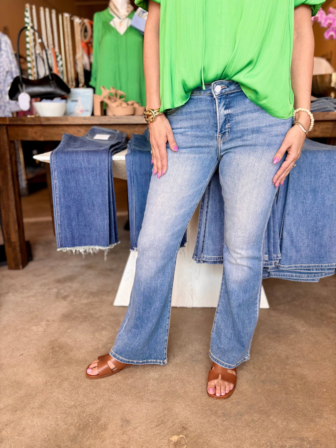 Hidden JeansHappi Clean Jean - Polish Boutique